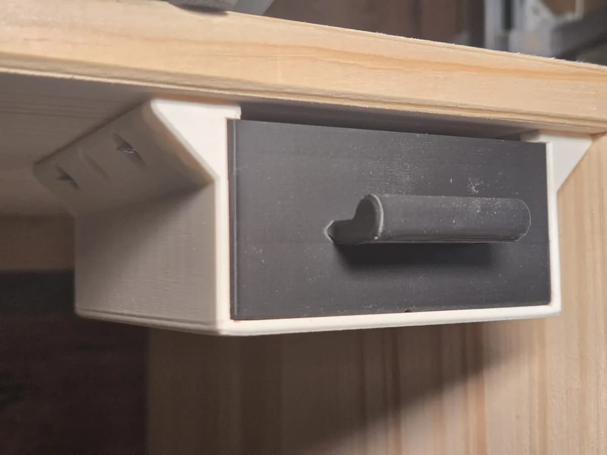 Gaveta para mesa de trabalho