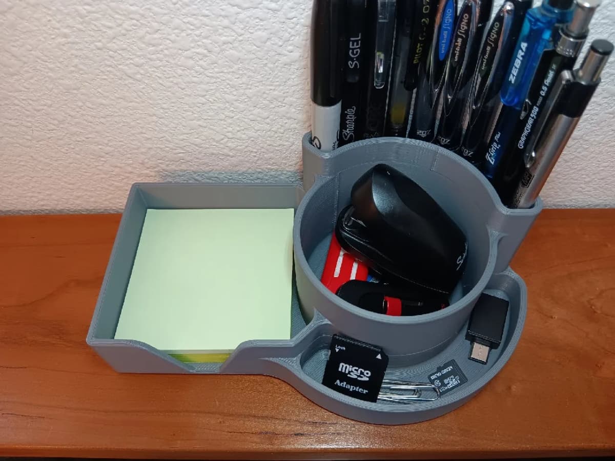 Caixa organizadora de mesa